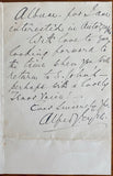 1897 Holograph Letter From Prominent British Organ Musician Alfred James Eyre