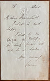 Collection of Correspondence to Benjamin Disraeli, 1st Earl of Beaconsfield, British statesman, Conservative politician and Prime Minister of the United Kingdom