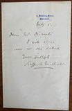 Collection of Correspondence to Benjamin Disraeli, 1st Earl of Beaconsfield, British statesman, Conservative politician and Prime Minister of the United Kingdom