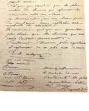 1874 Sculptor André Besqueut Letter to His Mentor Aimé Giron About Winning Beaux-Arts Honours, His Religious Convictions, and Negative Views of Paris