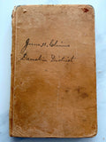 1911 - 1916 ORIGINAL MANUSCRIPT HANDWRITTEN LOGBOOK KEPT BY THREE SUCCESSIVE FOREST RANGERS AS THEY KEPT TABS ON THE CLAIMS OF THE MANY HOMESTEADERS WHO POPULATED THE WILDERNESS OF THE BOISE NATIONAL FOREST