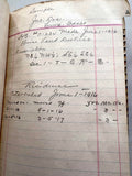 1911 - 1916 ORIGINAL MANUSCRIPT HANDWRITTEN LOGBOOK KEPT BY THREE SUCCESSIVE FOREST RANGERS AS THEY KEPT TABS ON THE CLAIMS OF THE MANY HOMESTEADERS WHO POPULATED THE WILDERNESS OF THE BOISE NATIONAL FOREST