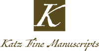 Katz Fine Manuscripts