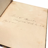 1855 Diary of a 21-Year-Old Student at Fairfield Academy, Herkimer County, New York: A Profound Spiritual Self-Examination Suggestive of Repressed Desire and Inner Conflict