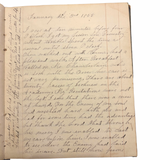 1855 Diary of a 21-Year-Old Student at Fairfield Academy, Herkimer County, New York: A Profound Spiritual Self-Examination Suggestive of Repressed Desire and Inner Conflict