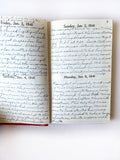 Handwritten 1941 Diary of a Wife and Mother in Pre-WWII California