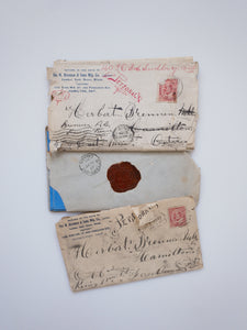 1900s Letters Featuring Business and Gossip of an Ontario Lumber Firm