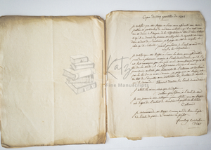 1816 Archive of Reference Letters for Applicants for Director of The Necker–Enfants Malades Hospital