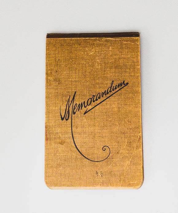 1920s Notes of Evangelical Christian Minister Attending Lectures by Religious Scholars Across America