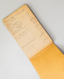 1920s Notes of Evangelical Christian Minister Attending Lectures by Religious Scholars Across America