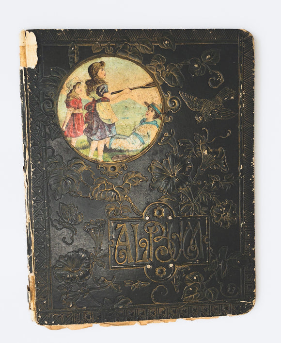 1890s Delightful Indiana Child’s Autograph Book Absolutely Brimming with Loving Messages, Poems and Phrases