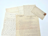 1884-1912 Archive of Family Letters Telling the Story of a Beloved Boy from Lackawanna Who Becomes a Husband, Father and Employee