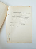 1939 French Liaison Mission Orders to British Troops Including Mandatory Masking