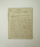 Beautiful 1800s Handwritten French Sermon on Roman Catholic Teachings