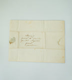 1800s Handwritten French Promissory Note and Letter from Vimoutiers