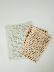 1830s Collection of 13 Letters from a Close Friend in Southern France