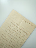 19th Century Collection of Letters to Paris Nobleman Marquis de Beaumont