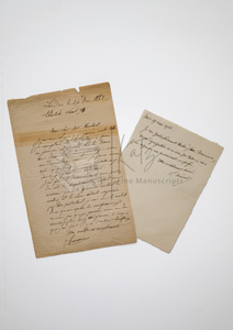 19th and 20th Century Letters Written to French Magazine Publisher, Edouard Hubert