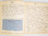 Rare 1899-1903 Diary and Scrapbooks by Student of Mathilde Marchesi