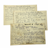 1929-1934 Archive of a Depression-Era Beat Cop’s Log Books and Ephemera Documenting His Patrols of Downtown Boston