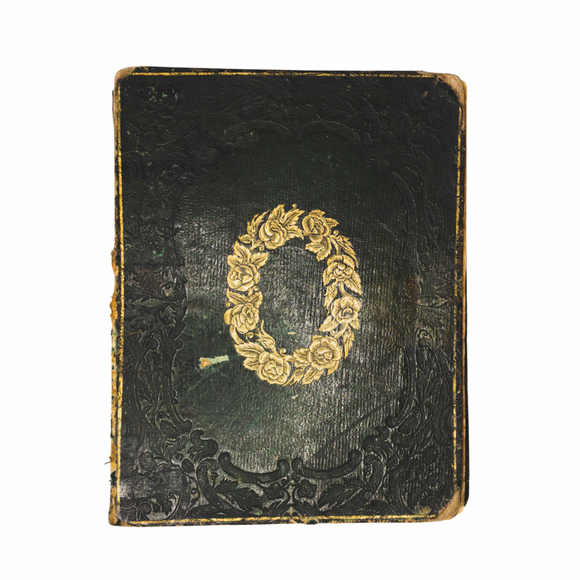 1842-1849 Providence, Rhode Island Lady’s Autograph Album with Stunning Calligraphy and Pastoral Drawings