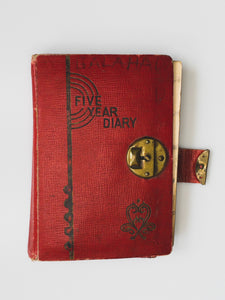 1943-47 Diary of a Camrose, Alberta Student, Labourer and Film Buff Discussing Work, Life, the War, and Many, Many Movies