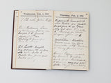 1911-1915 Simple Journals of an Avid Horseman and Hunter from Baltimore, Listing His Horses and Hunting Seasons