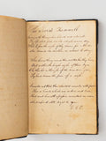 1865 Academic and Personal Journal of a Teenage Student of Maryland’s Charlotte Hall Military Academy