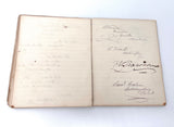 1830-1861 Stunning Antebellum Autograph Album Featuring the Signatures of 262 American Senators and Congressmen, Including Many of Impressive Historical Significance