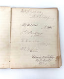 1830-1861 Stunning Antebellum Autograph Album Featuring the Signatures of 262 American Senators and Congressmen, Including Many of Impressive Historical Significance